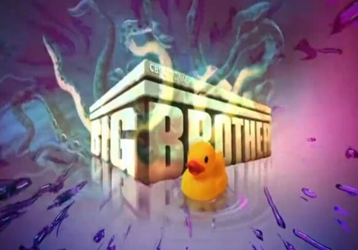 Logo of Big Brother with a rubber duck in front. Logo of Big Brother with a rubber duck in front.