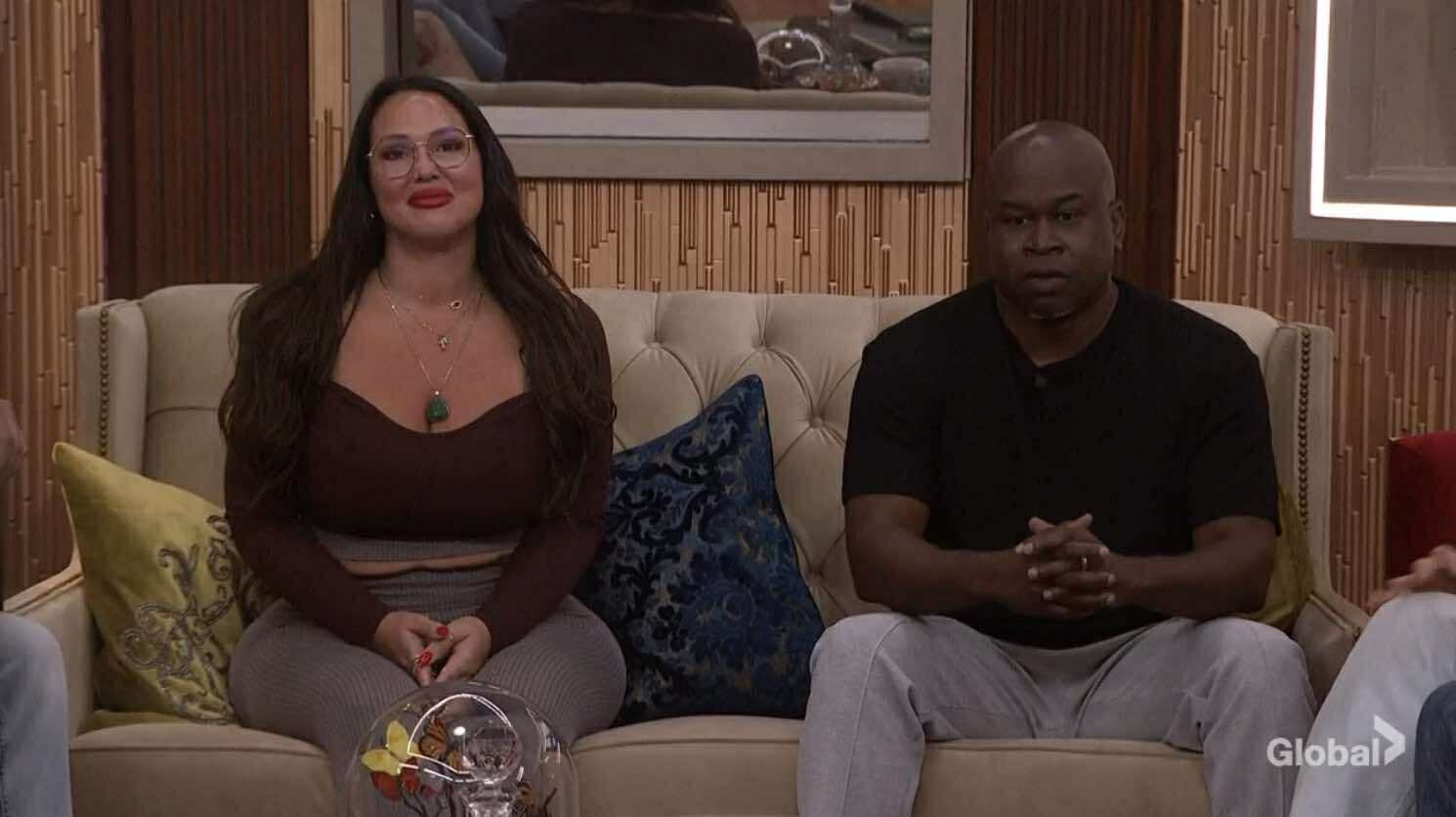 A beach at sunset with vibrant colors and calm waves.