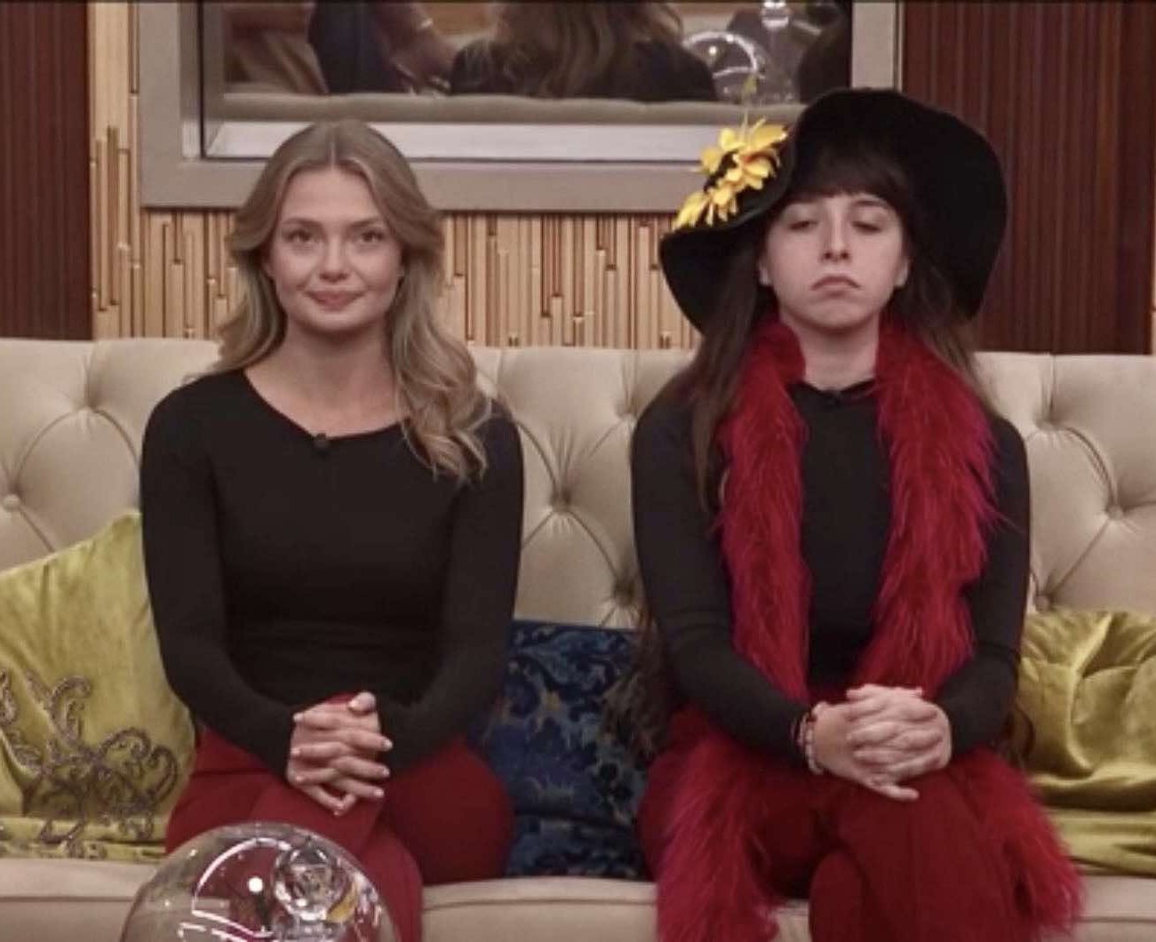 A beach at sunset with vibrant colors and calm waves.