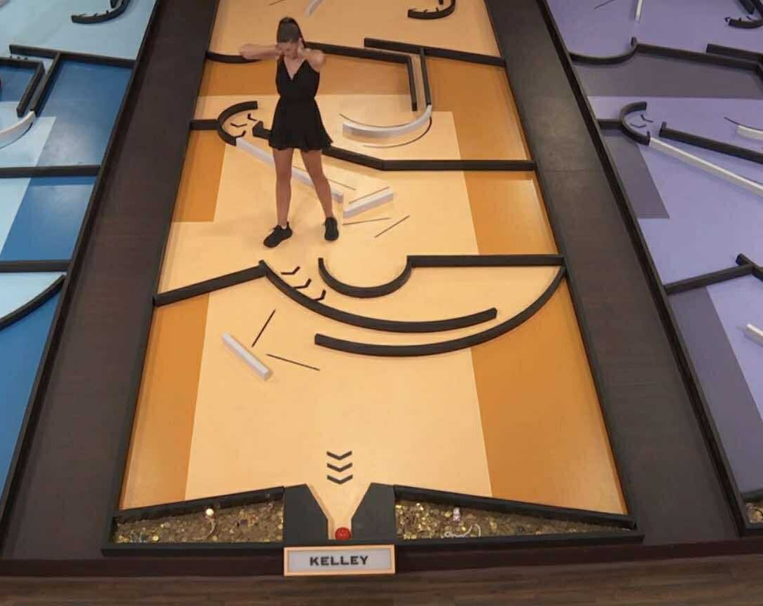 A beach at sunset with vibrant colors and calm waves.