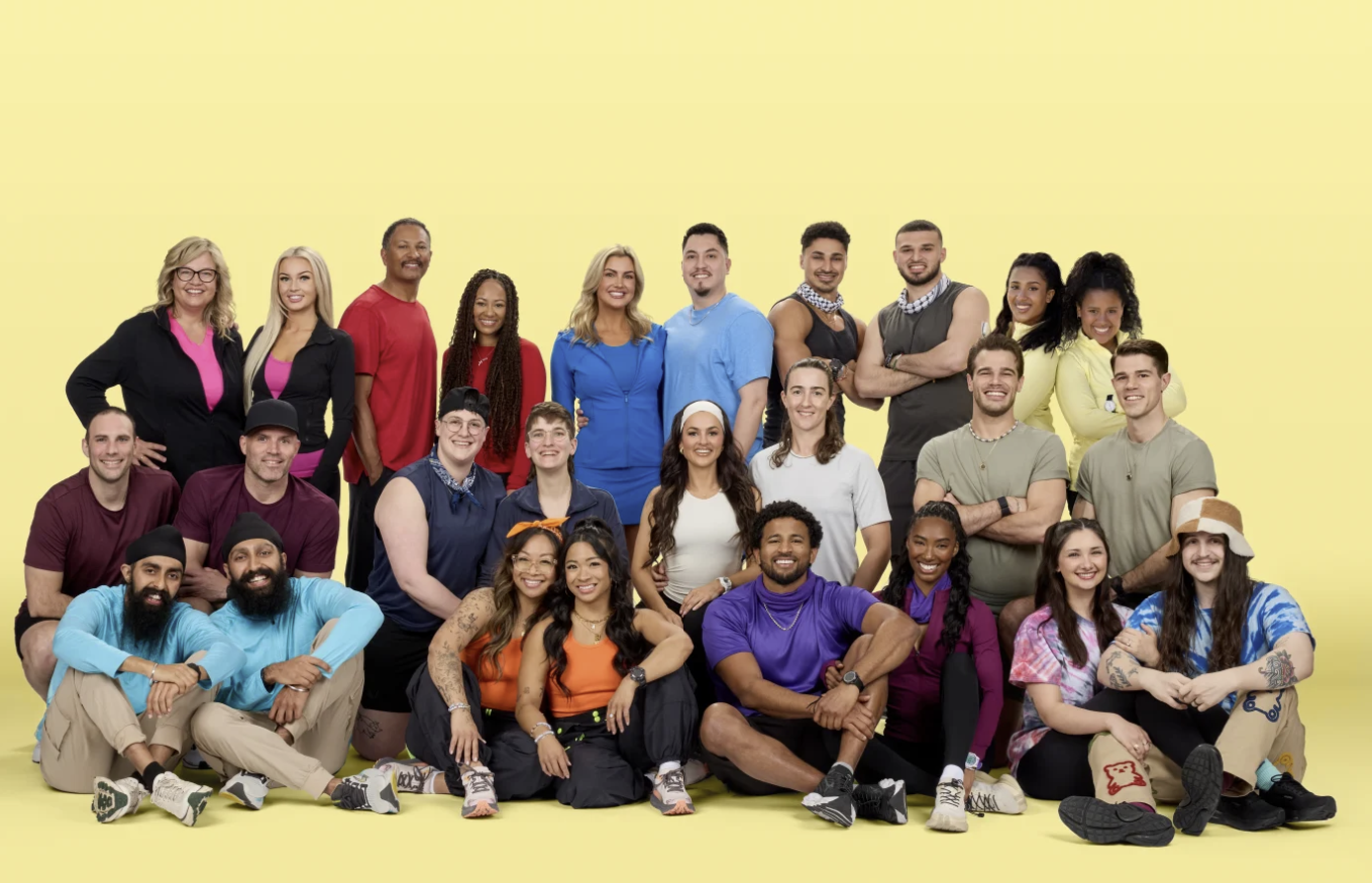 A beach at sunset with vibrant colors and calm waves.