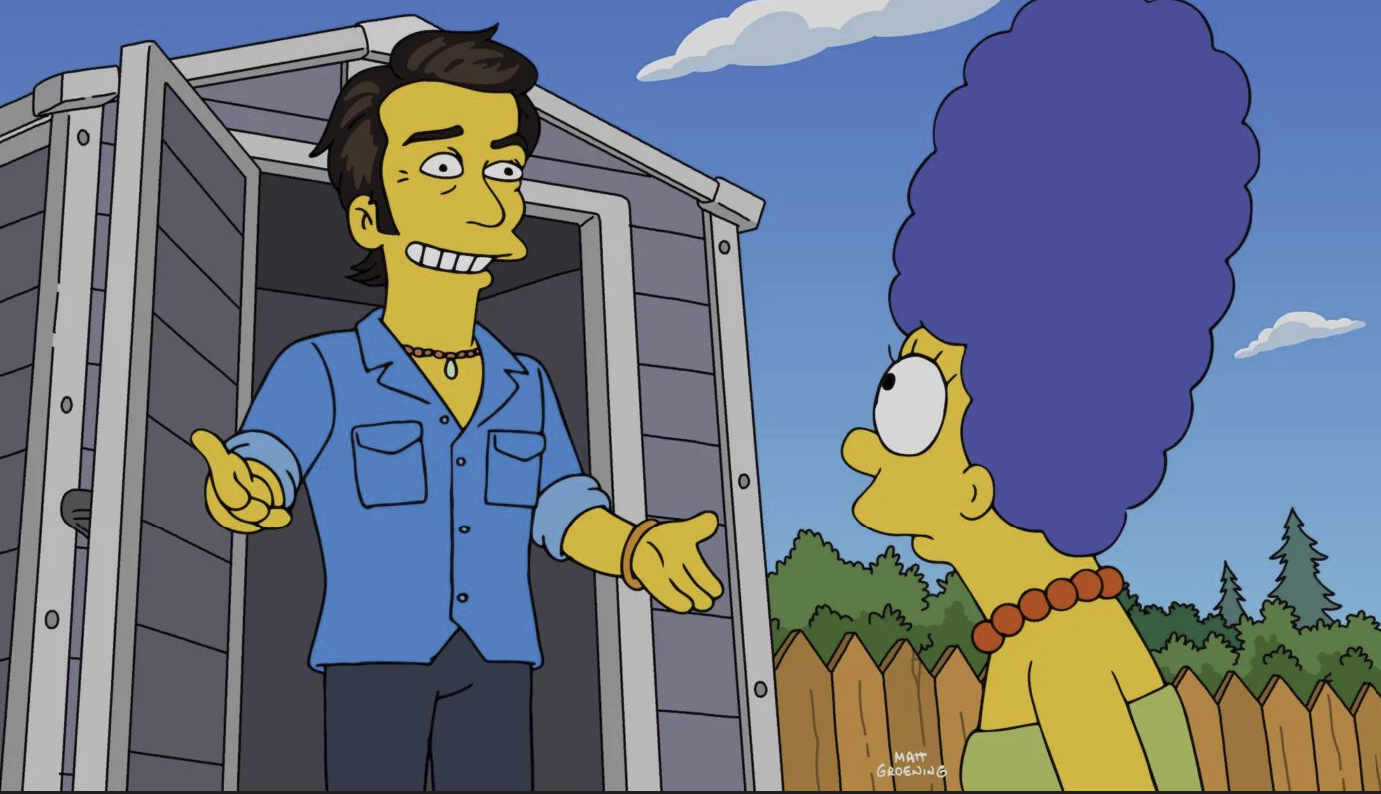 Survivor Host Jeff Probst on The Simpsons